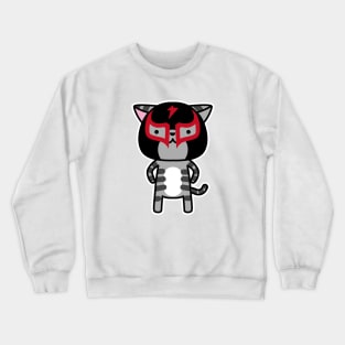 Neko Luchador#2 Crewneck Sweatshirt